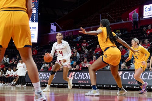 Sophomore guard Antonia Bates of the Rutgers women's basketball team will look to contribute on the offensive and defensive sides of the ball when the Scarlet Knights face off against Wisconsin. – Photo by Christian Sanchez