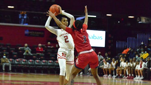 Sophomore guard Liz Martino and the Rutgers women's basketball team will look for a win Tuesday against Stony Brook. – Photo by Benjamin Chelnitsky