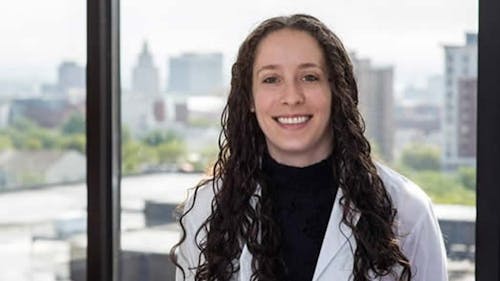 Rachel Kaye, an assistant professor of otolaryngology at Rutgers New Jersey Medical School, is beginning to study the connection between lost senses and coronavirus disease, according to a press release. – Photo by Rutgers.edu