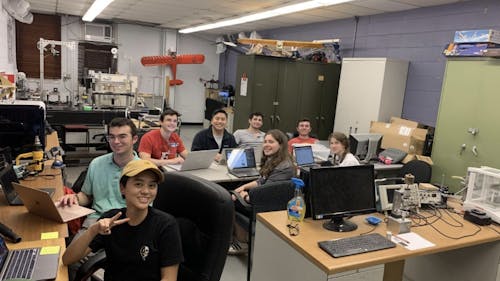 Rutgers' collegiate wind team,  RU Wind, participated in the national Collegiate Wind Competition (CWC) for the first time since it was created in 2014.  – Photo by Courtesy of RU Wind