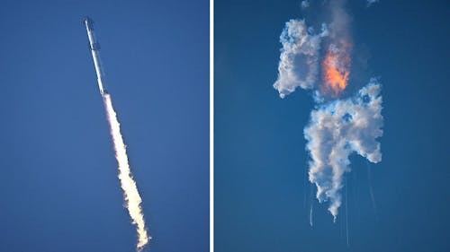 SpaceX's Starship rocket recently exploded midair during its first launch, but society still needs to continuously invest in space exploration. – Photo by @FOX2News / Twitter