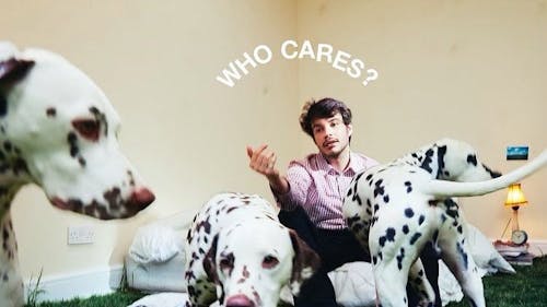 While some of "WHO CARES?" is decent, most of the album fails to live up to Rex Orange County's work. – Photo by Rex Orange County / Twitter