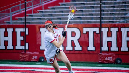 Junior midfielder Cassidy Spilis hopes for a repeat performance of her last time on the field as the Rutgers women's lacrosse team faces off against San Diego State.  – Photo by Olivia Thiel