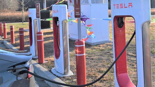 New Jersey will receive a total of $104.4 million over the next five years to support the expansion of electronic vehicle charging stations.  – Photo by Governor Phil Murphy / Twitter
