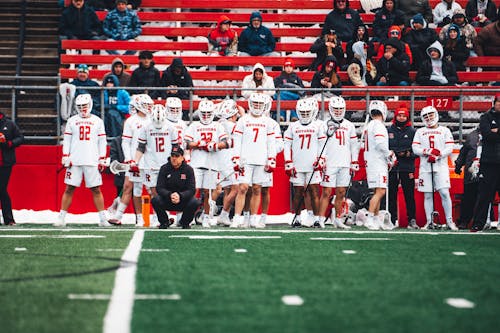 The Rutgers men's lacrosse team will be looking to get back on track against Loyola on Saturday.  – Photo by Evan Leong