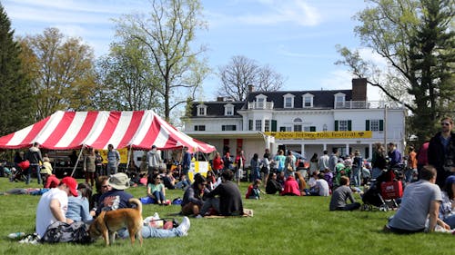 Thousands of visitors flocked to the 41st annual New Jersey Folk Festival from 10 a.m. to 6 p.m. on Saturday to enjoy a full day’s worth of music, dancing, crafts, food and recreational activities at the Wood Lawn on Douglass campus. – Photo by Yingjie Hu