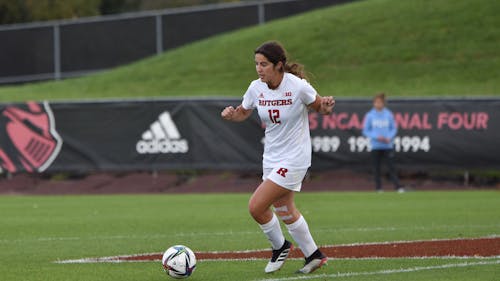 Senior back Gabby Provenzano was named Defender of the Year by the Big Ten.  – Photo by Samantha Cheng
