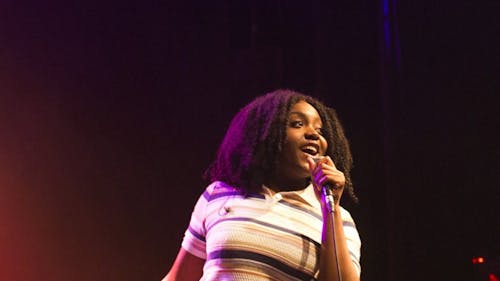 Noname is an American rapper who has been using her social media and account "Noname Book Club" to increase awareness on social issues.  – Photo by Wikimedia