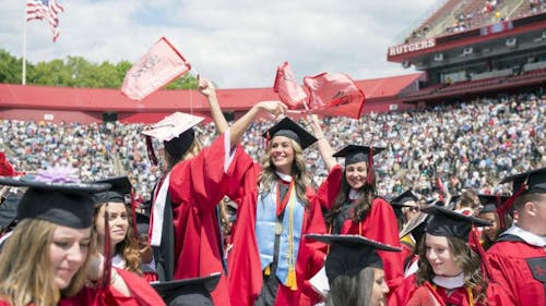 The University's 251st Commencement Ceremony will take place this Sunday, May 14, at High Point Solutions Stadium. – Photo by Tian Li