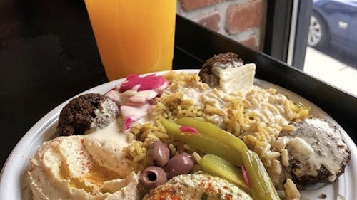 Mamoun's Falafel is a cheap way to satisfy your falafel craving. It is located on the College Avenue campus, a short walk from the heart of Rutgers.  – Photo by Mamoun’s Falafel / Instagram