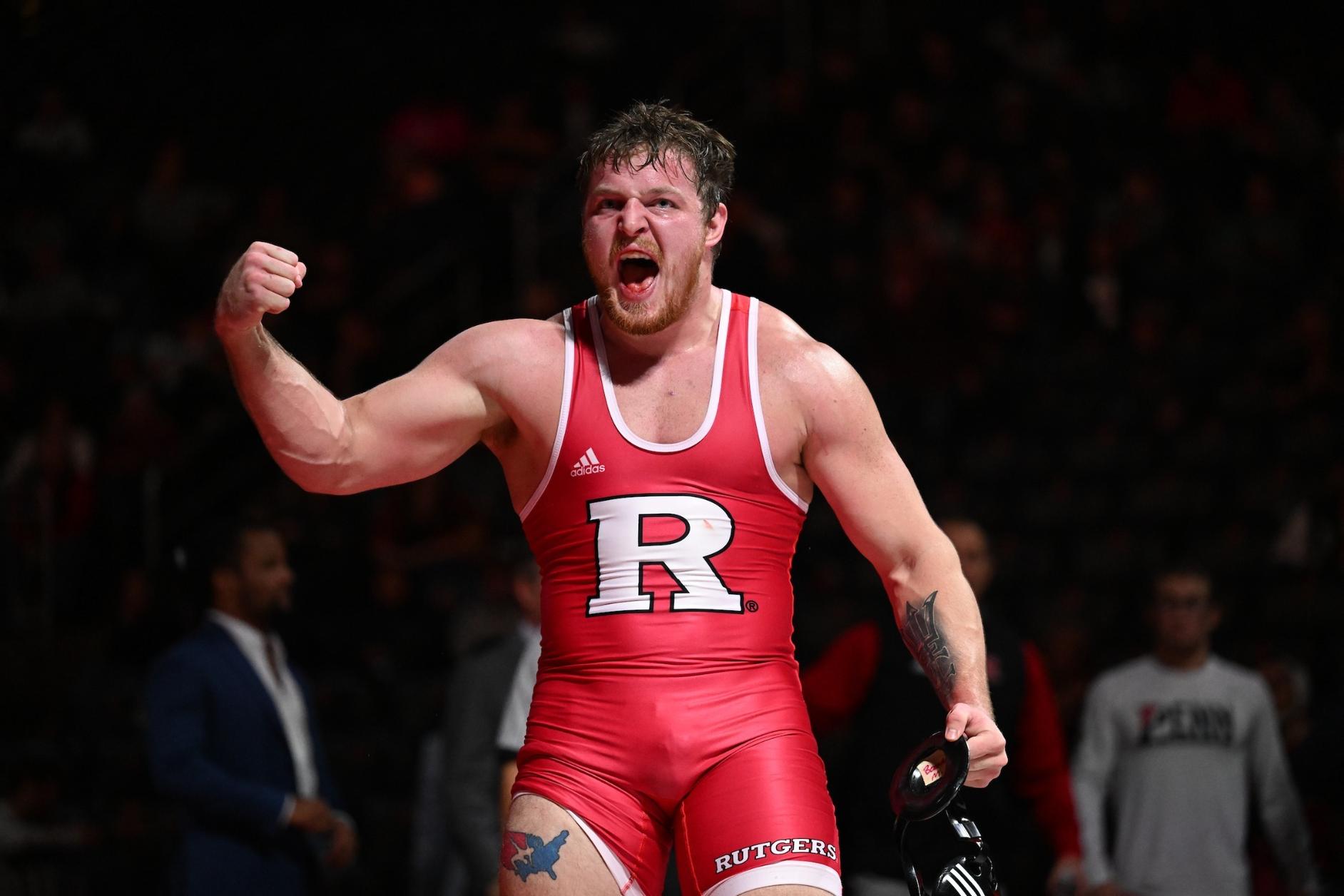 Rutgers wrestling sale singlet