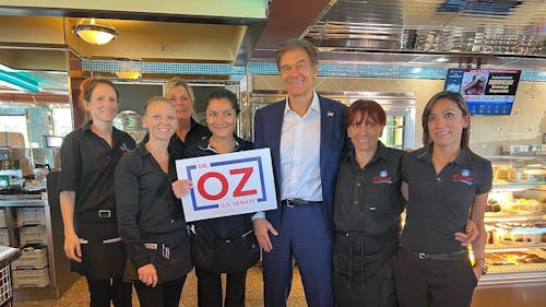 The tactics used by the Mehmet Oz campaign urge us to consider what crosses the line of appropriate behavior in politics.  – Photo by Dr. Mehmet Oz / Twitter