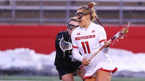 Graduate student attacker Taralyn Naslonski scored 5 goals en route to a 16-9 win over Army today. – Photo by Scarletknights.com