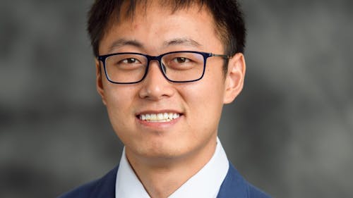 Tengfei Zhang, an assistant professor in the Department of Finance, said he used big data and artificial intelligence to research gender and race in the financial sector. – Photo by Rutgers.edu