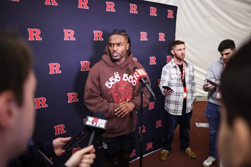 Max Melton is set to become another Rutgers defensive back drafted into the NFL. – Photo by Ariel Fox / Scarletknights.com