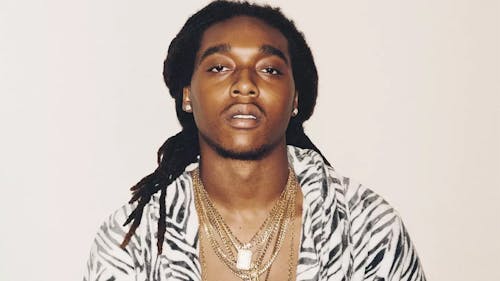 Takeoff, a Georgia-born rapper of Migos fame, was shot and killed earlier this week at only 28. – Photo by SAINT / Twitter
