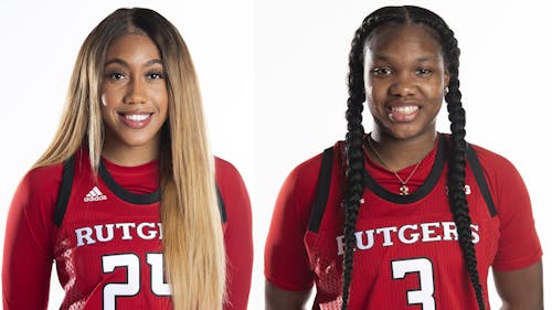 Senior guard Arella Guirantes was named the Preseason Big Ten Co-Player of the Year by the conference's coaches and true freshman guard Diamond Johnson was named to the Watch List for the Nancy Lieberman Award. – Photo by Scarletknights.com
