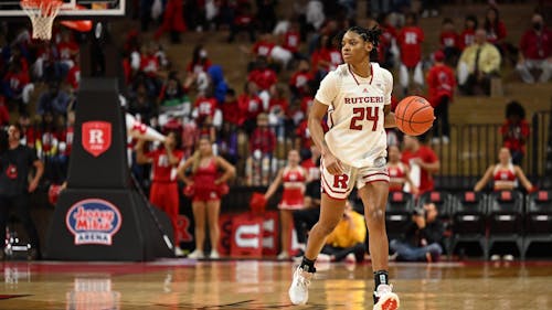 Senior guard Kai Carter and the Rutgers women's basketball team look to crown themselves as the top team in the Garden State when they face NJIT and Seton Hall this weekend.  – Photo by RutgersWBB / Twitter