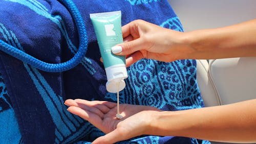 Keeping your skin protected as the weather heats up — and year-round — is one of the most important aspects of skin care. – Photo by BATCH by Wisconsin Hemp Scientific / Unsplash