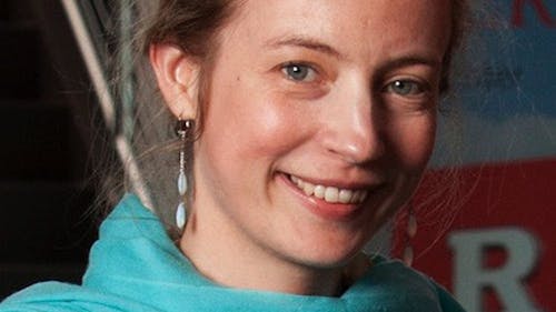 Emily Allen-Hornblower, an associate professor in the Department of Classics, is working with prisoners to educate them on different literary works. – Photo by Rutgers.edu
