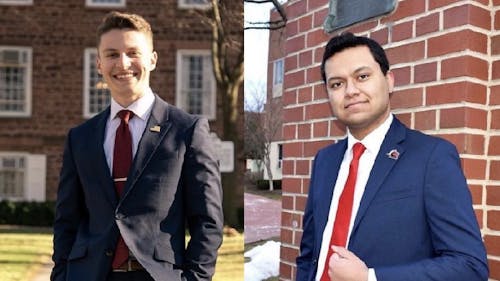 Gavin Mayes, a School of Arts and Sciences junior from the Rutgers People's Party ticket, and Bilal Yousuf Ahmed, a School of Arts and Sciences junior from the IGKNIGHT RU ticket, are this year's presidential candidates for the Rutgers University Student Assembly. – Photo by Ignknights RU and Gavin Mayes / Instagram 