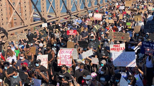 Countless protests in recent years show that the issue of racial inequality cannot be swept under the rug and must be confronted directly. – Photo by Wikimedia.org