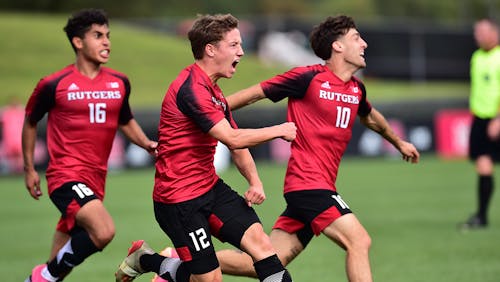 The Rutgers men's soccer team will look to get its first Big Ten win of the season against Maryland tomorrow. – Photo by Izzie Alvarez / ScarletKnights.com