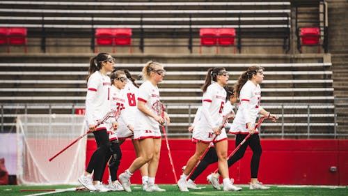 The Rutgers women's lacrosse team only has one victory in its last seven games after falling to Johns Hopkins this weekend. – Photo by Evan Leong
