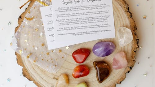 Crystals, manifestation and journaling are self-care methods that Generation Z has largely adopted due to their popularization through social media. – Photo by Dan Ferrell / Unsplash