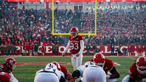 The Rutgers football team's offense will look to score points against Penn State's vaunted defense this Saturday. – Photo by Hamza Azeem