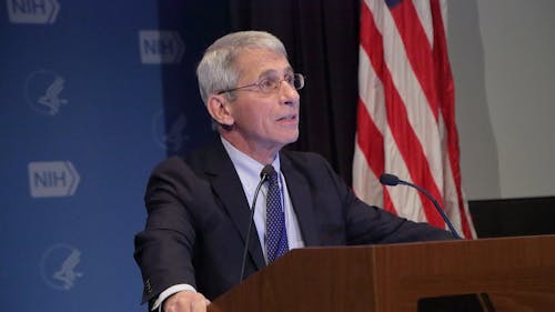 Anthony Fauci, chief medical adviser to the U.S. president, said the first person confirmed in the country to have the omicron coronavirus disease (COVID-19) variant tested positive on Nov. 29 with mild symptoms. – Photo by NIAID / Wikimedia.org
