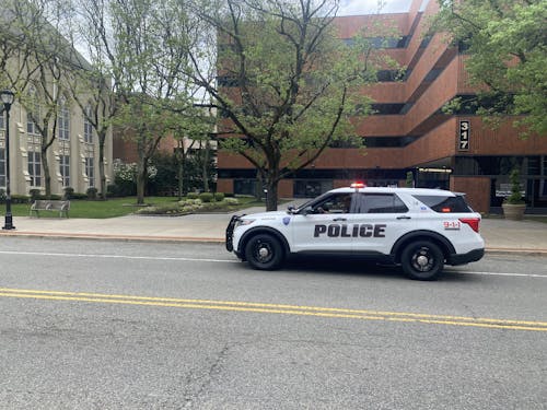 The Rutgers University Police Department received grant money from the state to crack down on distracted driving around campus in April.  – Photo by Uriel Isaacs