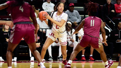 Freshman guard Kaylene Smikle and the Rutgers women's basketball team will face a tough matchup against Ohio State on Sunday. – Photo by Scarletknights.com