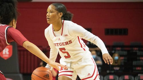 Graduate student guard Victoria Morris and the Rutgers women's basketball team look to snap a five-game losing streak today at Penn State.  – Photo by Olivia Thiel