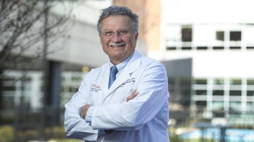 Reynold Panettieri, vice chancellor for Translational Medicine and Science, said the switch to remote testing in clinical trials due to the coronavirus disease (COVID-19) pandemic has allowed more individuals to have the opportunity to participate. – Photo by Rutgers.edu