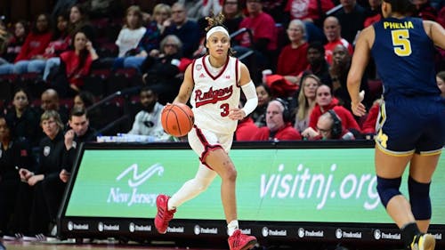 Sophomore guard Mya Petticord of the Rutgers women's basketball team led the Scarlet Knights with 15 points in the team's loss to Wisconsin on Saturday. – Photo by Christian Sanchez