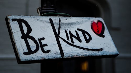 During difficult moments, kindness can go a long way. – Photo by Adam Nemeroff / Unsplash