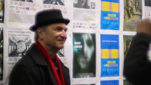 Carl Weingarten, director of "The Rocket Movies," was among the contributors at the 36th Annual Super 8 Film & Digital Video Festival. – Photo by Nick Diodato