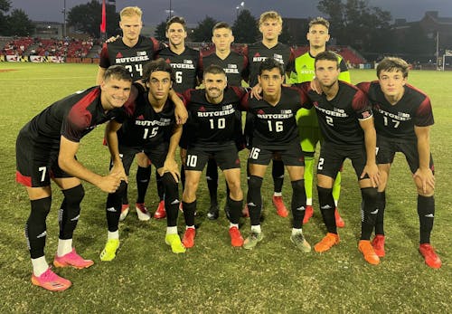 The Rutgers men’s soccer team looks to get back to winning when it faces Northwestern on Friday night.  – Photo by Rutgers Men's Soccer / Twitter 