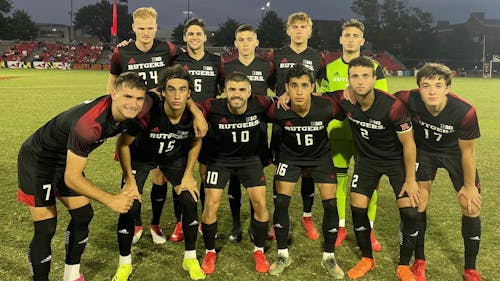 The Rutgers men’s soccer team looks to get back to winning when it faces Northwestern on Friday night.  – Photo by Rutgers Men's Soccer / Twitter 