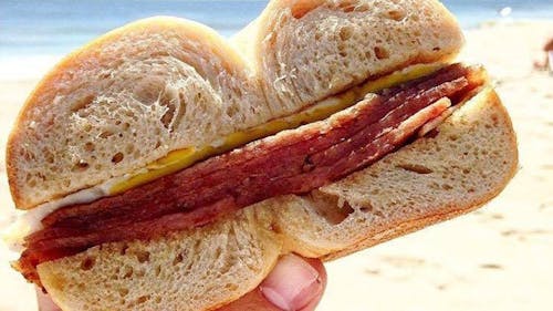According to a December 2015 Rutgers-Eagleton poll announced on Tuesday, whether a person calls the meat "Taylor Ham" or "pork roll" depends on where they live in New Jersey.  – Photo by Dan Corey