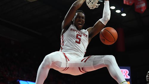 Junior forward Aundre Hyatt’s efficient performance helped lead the Rutgers men’s basketball team to its second dominant win to start the season.  – Photo by Rutgers Men’s Basketball / Twitter