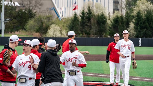 The Rutgers baseball team cruised to a Tuesday afternoon victory over in-state rival Seton Hall. – Photo by Christian Sanchez
