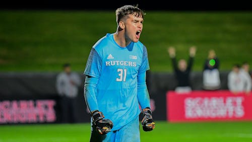 The Rutgers men's soccer team will most likely need sophomore goalkeeper Ciaran Dalton to make a couple of saves if it wants to beat Michigan State. – Photo by Tom Gilbert / ScarletKnights.com
