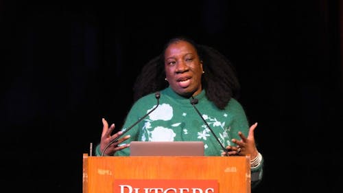 Tarana Burke, founder of the #MeToo movement, spoke about her early years as an activist and the ongoing fight against sexual violence and harassment.  – Photo by Dimitri Rodriguez