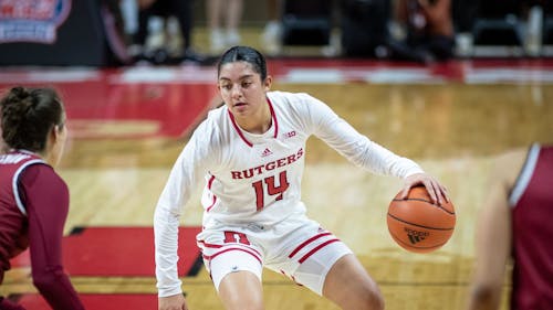 Graduate student guard Jailyn Mason earned her 1,000th career point against Wagner. – Photo by Dakota Moyer / Scarletknights.com
