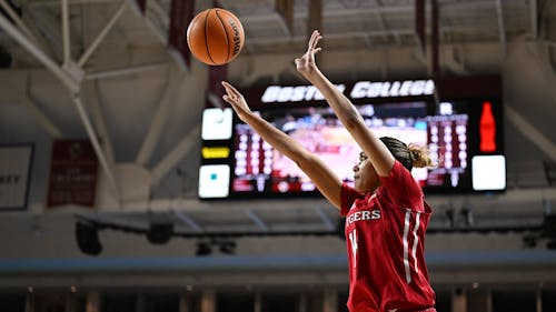 A career-high 12 points from freshman guard Antonia Bates was not enough as the Rutgers women’s basketball team fell to Boston College.  – Photo by Rutgers W.Basketball / Twitter 