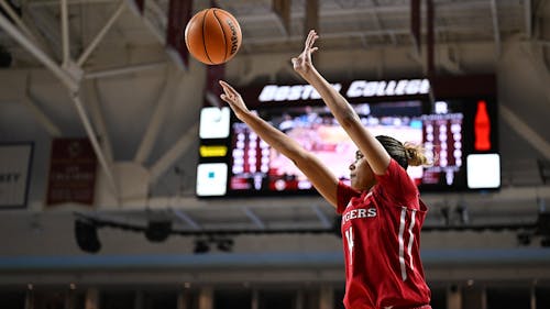 A career-high 12 points from freshman guard Antonia Bates was not enough as the Rutgers women’s basketball team fell to Boston College. – Photo by Rutgers W.Basketball / Twitter