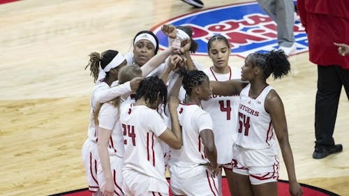 The Rutgers women's basketball team returns to Jersey Mike's Arena on Livingston campus for a Sunday afternoon matchup against Wisconsin. – Photo by @RutgersWBB / Twitter
