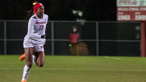 Senior forward Amirah Ali and the Rutgers women's soccer team travel to Santa Clara to take part in the NCAA College Cup, facing Florida State in the semifinals. – Photo by Tom Gilbert